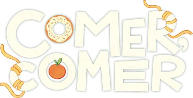Logo do título Comer, comer
