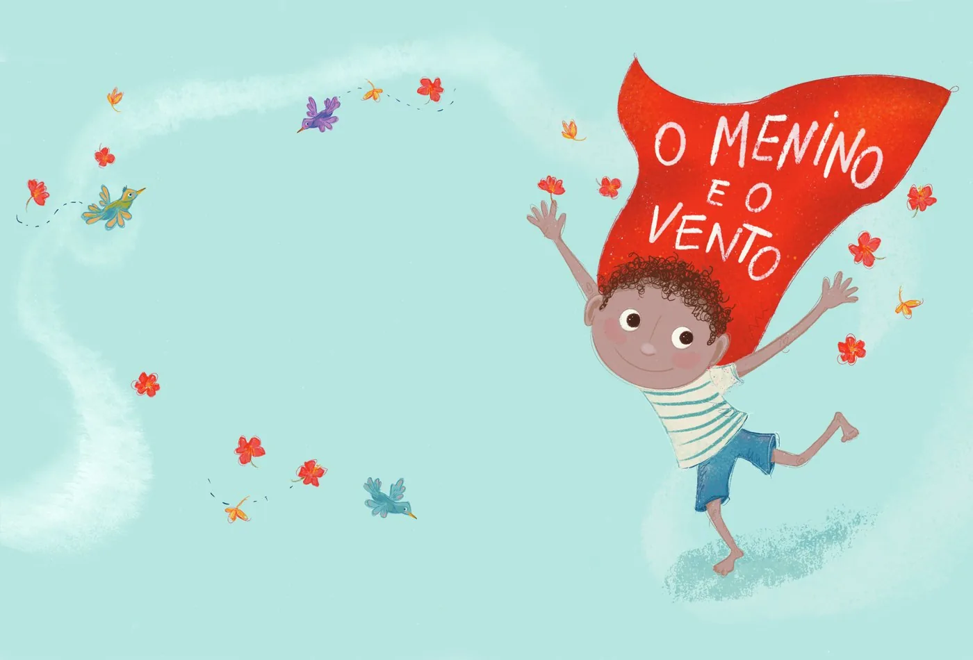 Capa de O menino e o vento